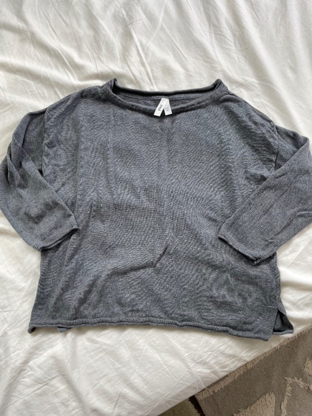 pact xs organic cotton sweater boat neck